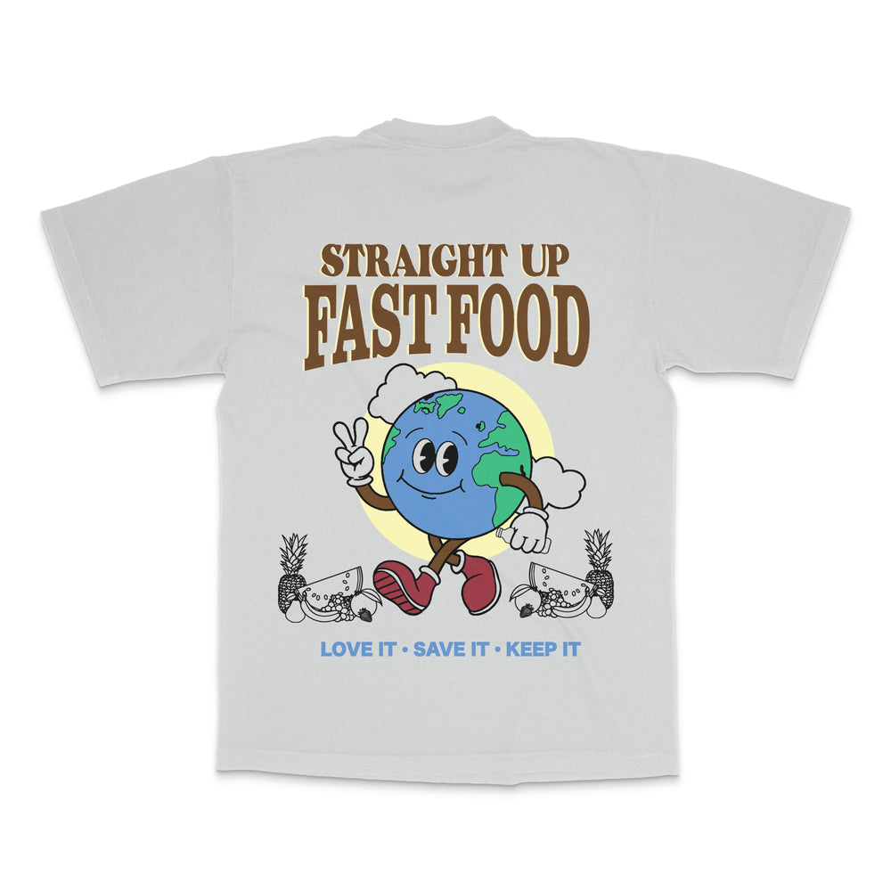 Straight Up Fast Food x Earth Day T Shirt